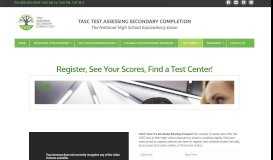 
							         Register, See Your Scores | High School Equivalency ... - TASC test								  
							    