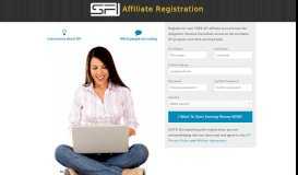 
							         Register - SFI - The World's #1 Affiliate Program								  
							    