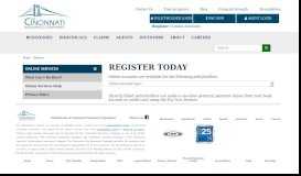 
							         Register Today - Cincinnati Insurance								  
							    