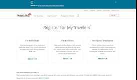 
							         Register | Travelers Insurance								  
							    