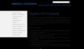 
							         Register Your Company - General Dynamics NASSCO								  
							    