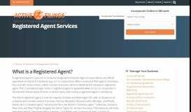 
							         Registered Agent Services - Active Filings								  
							    