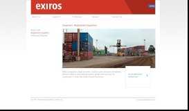 
							         Registered suppliers :: Exiros								  
							    