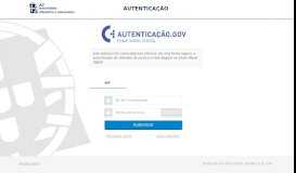 
							         Registo via Portal das Finanças - AUTENTICAÇÃO.GOV								  
							    