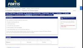 
							         Registrar - Classes & Transcripts - Columbia - LibGuides at Fortis ...								  
							    