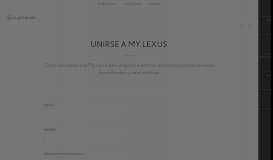 
							         Registrarse en My Lexus | Vehículos híbridos | Lexus España								  
							    