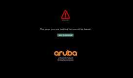 
							         Registration - Aruba Central								  
							    