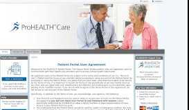 
							         Registration Consent Form - ProHEALTH Care								  
							    