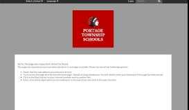 
							         Registration Information - Portage Township Schools								  
							    