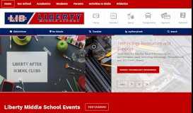 
							         Registration - Liberty Middle School - Cherry Creek School District								  
							    