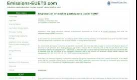 
							         Registration of market participants under REMIT								  
							    