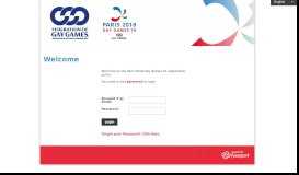
							         Registration Portal - Paris 2018 – Gay Games 10 - fusesport								  
							    