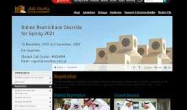 
							         Registration | Qatar University								  
							    