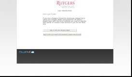 
							         Registration - Rutgers Biomedical and Health Sciences								  
							    