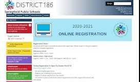 
							         Registration - Springfield Public Schools								  
							    