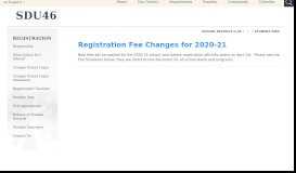 
							         Registration / Student Fees - School District U-46								  
							    