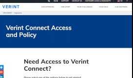 
							         Registration | Verint Systems								  
							    