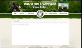 
							         Registration - Winslow Township Schools								  
							    