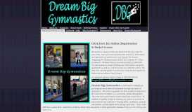 
							         Registration/Portal access | Dream Big Gymnastics								  
							    