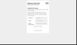 
							         Registrieren - Eltern-Portal Ruperti-Gymnasium								  
							    