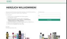 
							         Registrieren - Kao Salon Portal Deutschland								  
							    