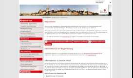 
							         Registrieren | Stadt Regensburg | Bürgerservice-Portal								  
							    
