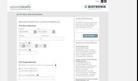 
							         Registrierung - Biotronik SE & Co. KG								  
							    