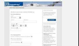 
							         Registrierung - Doppelmayr Seilbahnen GmbH								  
							    