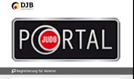 
							         Registrierung für Vereine - Judo-Portal								  
							    