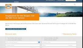 
							         Registrierung Maut Belgien - dkv-euroservice.com								  
							    