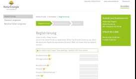 
							         Registrierung - Online Portal - Energiedienst AG								  
							    