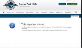 
							         Regtration Portal - Galena Park ISD								  
							    