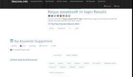 
							         Regus peoplesoft hr login Results For Websites Listing								  
							    