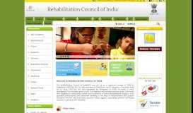 
							         Rehabilitation Council of India								  
							    