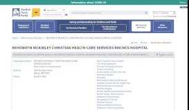 
							         REHOBOTH MCKINLEY ... - New Mexico Medical Home Portal								  
							    
