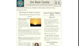 
							         Reiki courses Melbourne | Om Reiki Centre | All Reiki Levels, 7-Step ...								  
							    