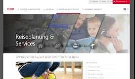 
							         Reiseplanung & Services - ÖBB								  
							    