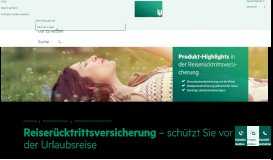 
							         Reiserücktrittsversicherung günstig online abschließen - Hanse Merkur								  
							    