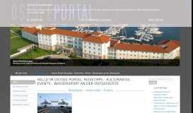 
							         Reisetipps - Kulturinfos - Events - Wassersport an der ... - Ostsee Portal								  
							    