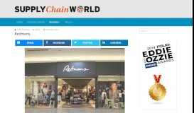 
							         Reitmans - Supply Chain World								  
							    