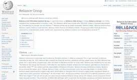 
							         Reliance Group - Wikipedia								  
							    