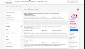 
							         Reliance Jobs - 300 Latest Reliance Job Vacancies (June 2019 ...								  
							    
