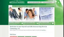 
							         Reliance Payroll								  
							    