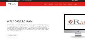 
							         Reliant Account Management (RAM)								  
							    
