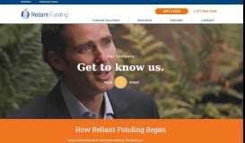 
							         Reliant Funding Company Page I About Us I Leadership								  
							    