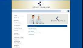 
							         Remote Access | Houston Healthcare								  
							    