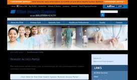 
							         Remote Access Portal - Elliot Health System								  
							    