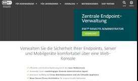 
							         Remote Administration mit Endpoint Security | ESET								  
							    