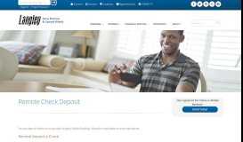 
							         Remote Check Deposit - Langley Federal Credit Union								  
							    