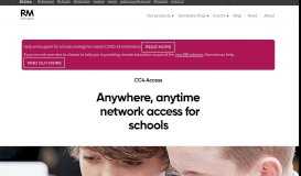 
							         Remote desktop solution for schools – RM CC4 Access								  
							    